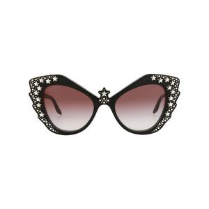 Gucci Cat Eye-Frame Acetate Sunglasses Black Womens